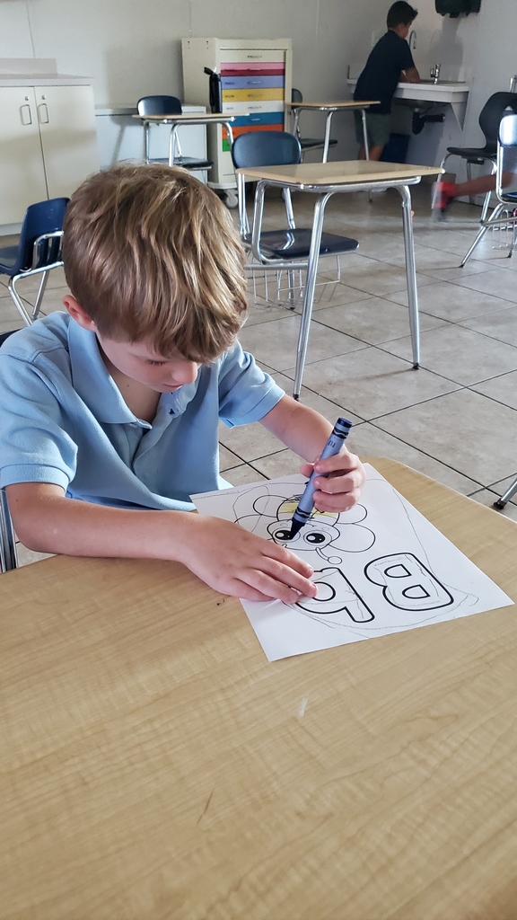 Student coloring
