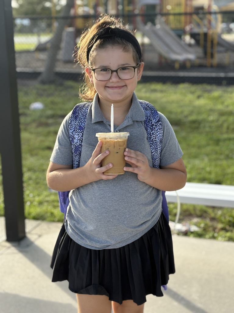 Student with coffee