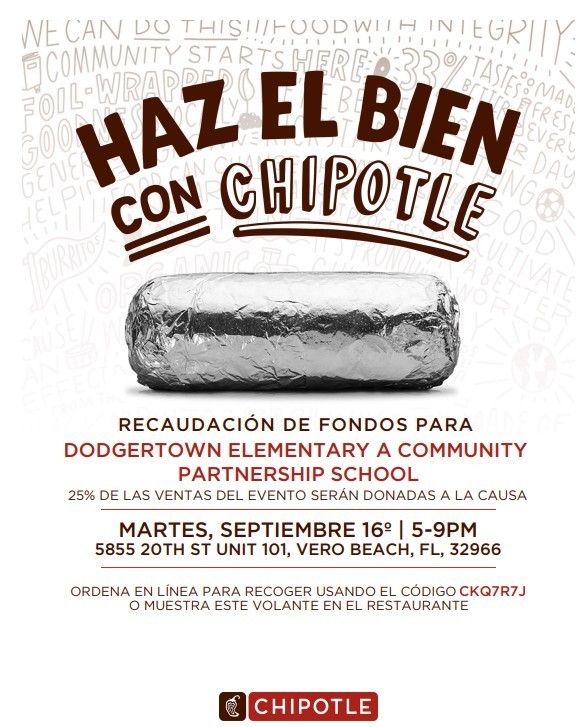 Chipotle Spirit Night
