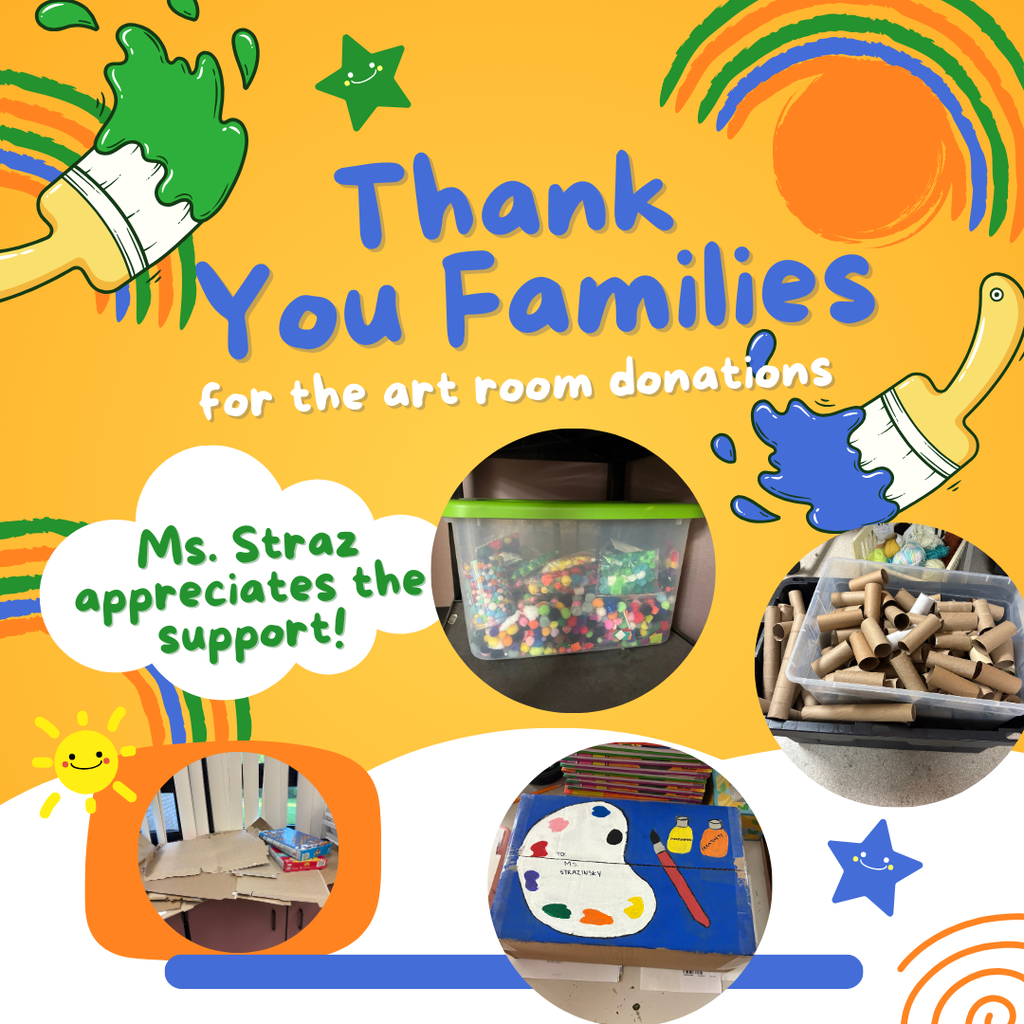 Thank you for the Art Supplies