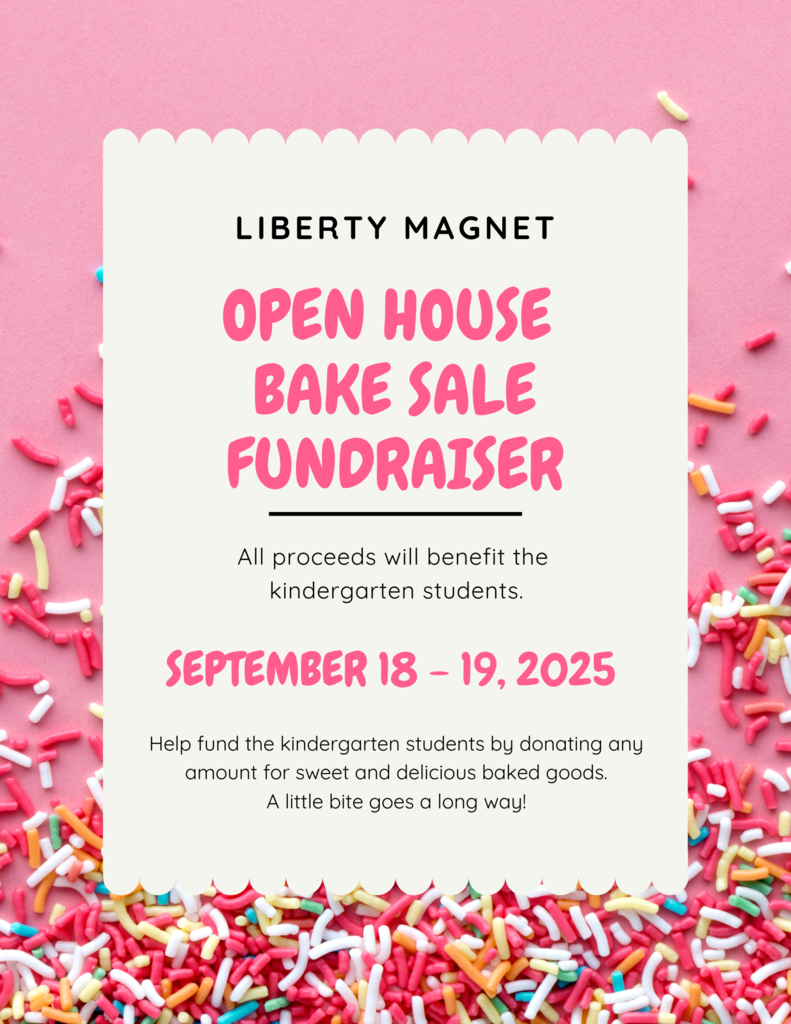 Bake Sale 9/18-19