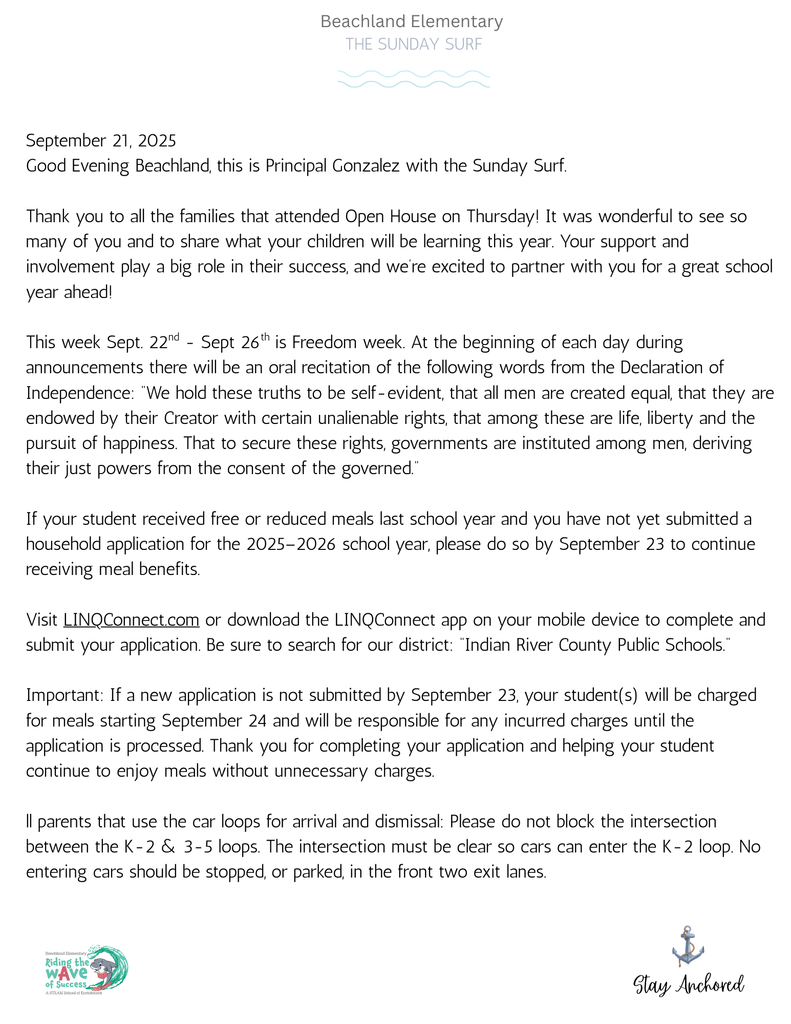 Sunday Surf Sept. 14