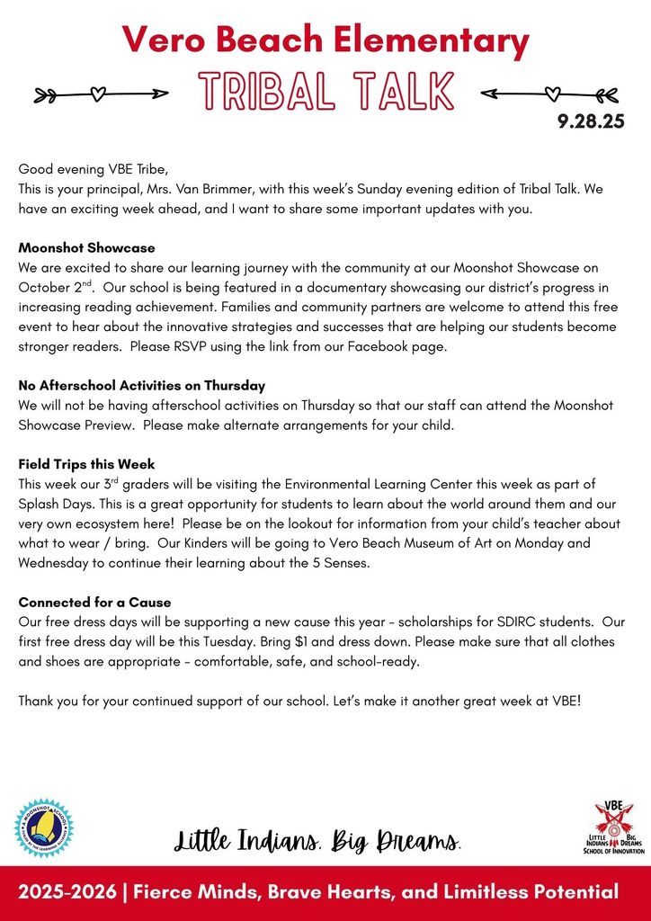 Tribal Talk 9. 28.25