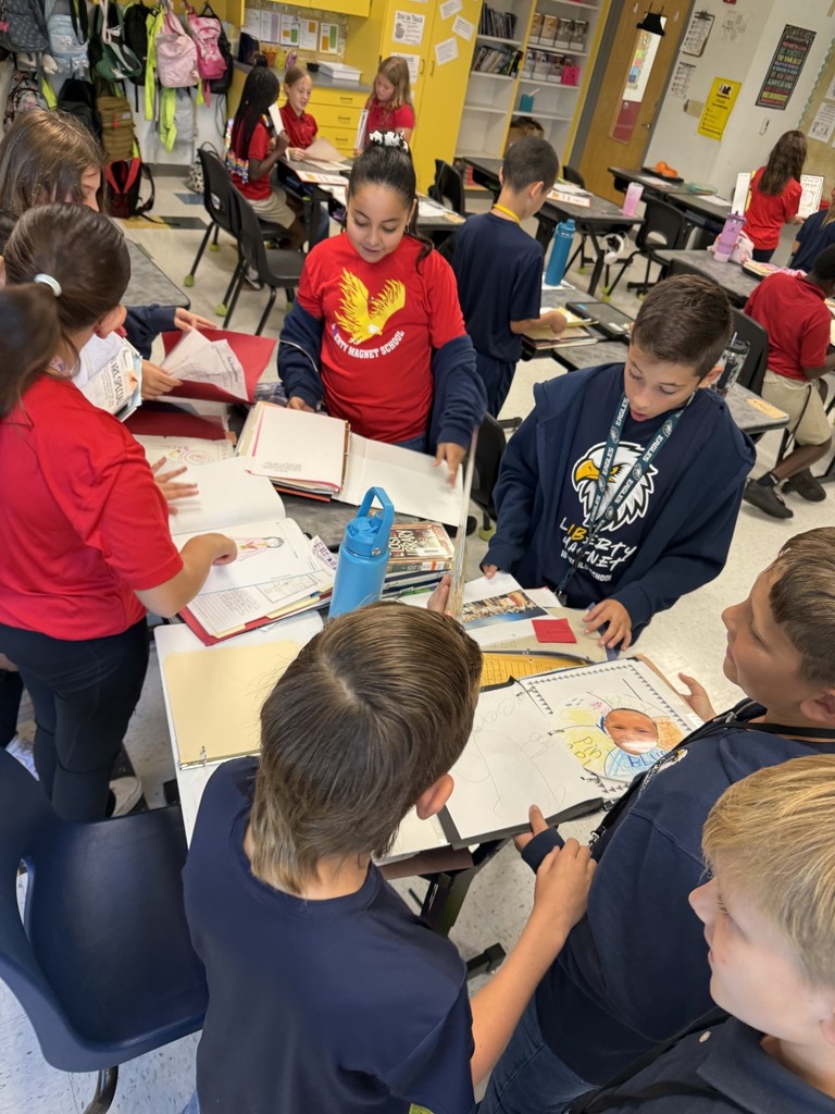 Mrs. Durham's 5th grade class picked up their IB Portfolios from 4th grade and took a moment to share memories and reflect on how they are grown and changed since Kindergarten.