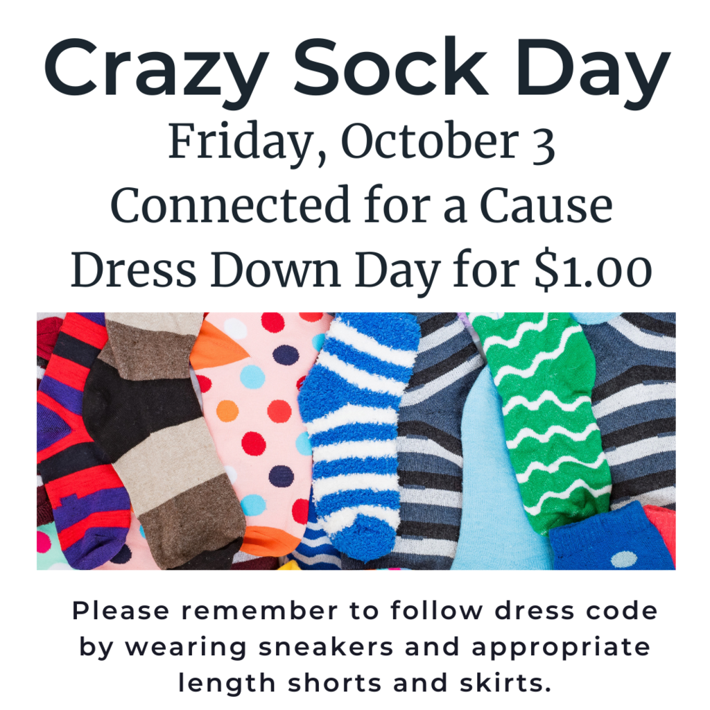 Crazy Sock Day for $1.00