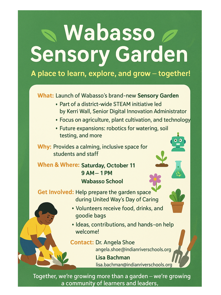 United day of caring 10/11 at Wabasso School