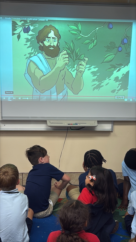 2nd grade learning about Ancient Greek Civilization.