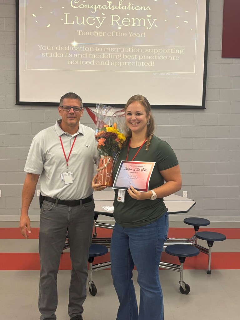 Teacher of the year award