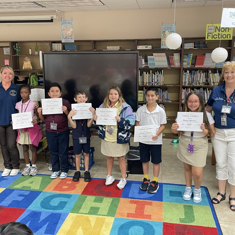 4th grade - 1st quarter awards