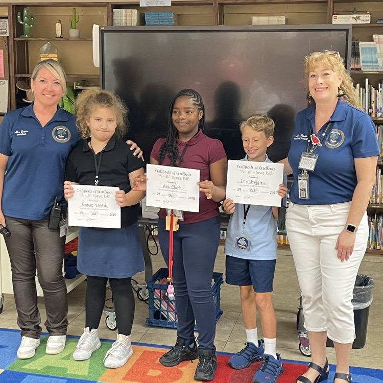 4th grade - 1st quarter awards