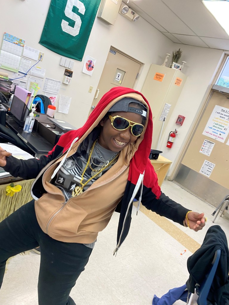 student dressed as justin beiber