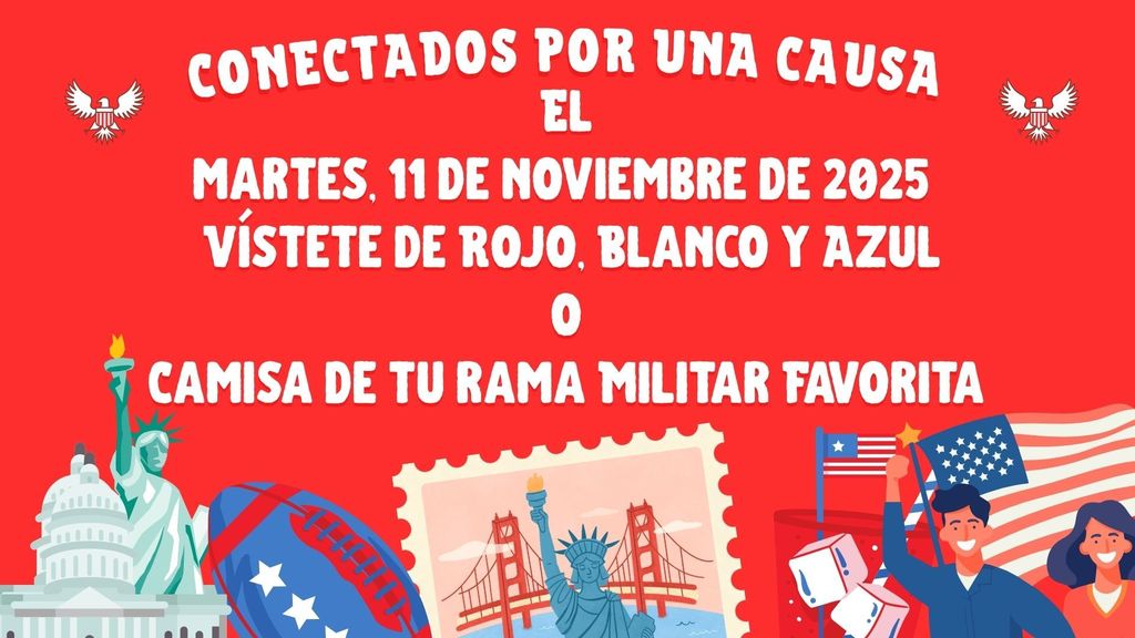 Wear Red White and Blue