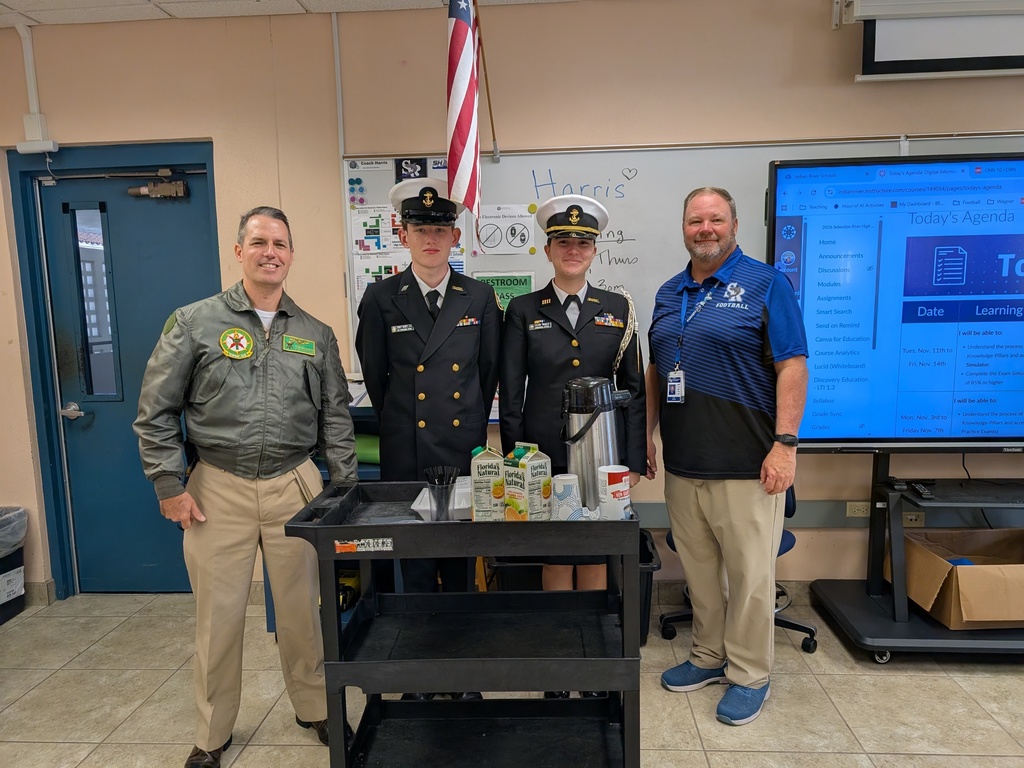 NJROTC Cadets delivering breakfast to our Veterans.