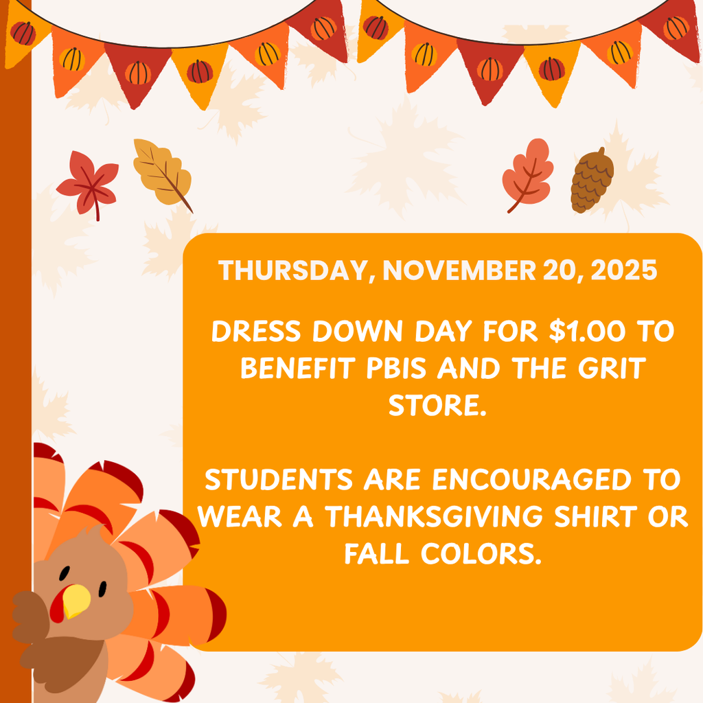 Fall PBIS Dress Down Day 