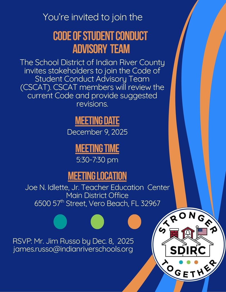 Code of Student Conduct Advisory Team