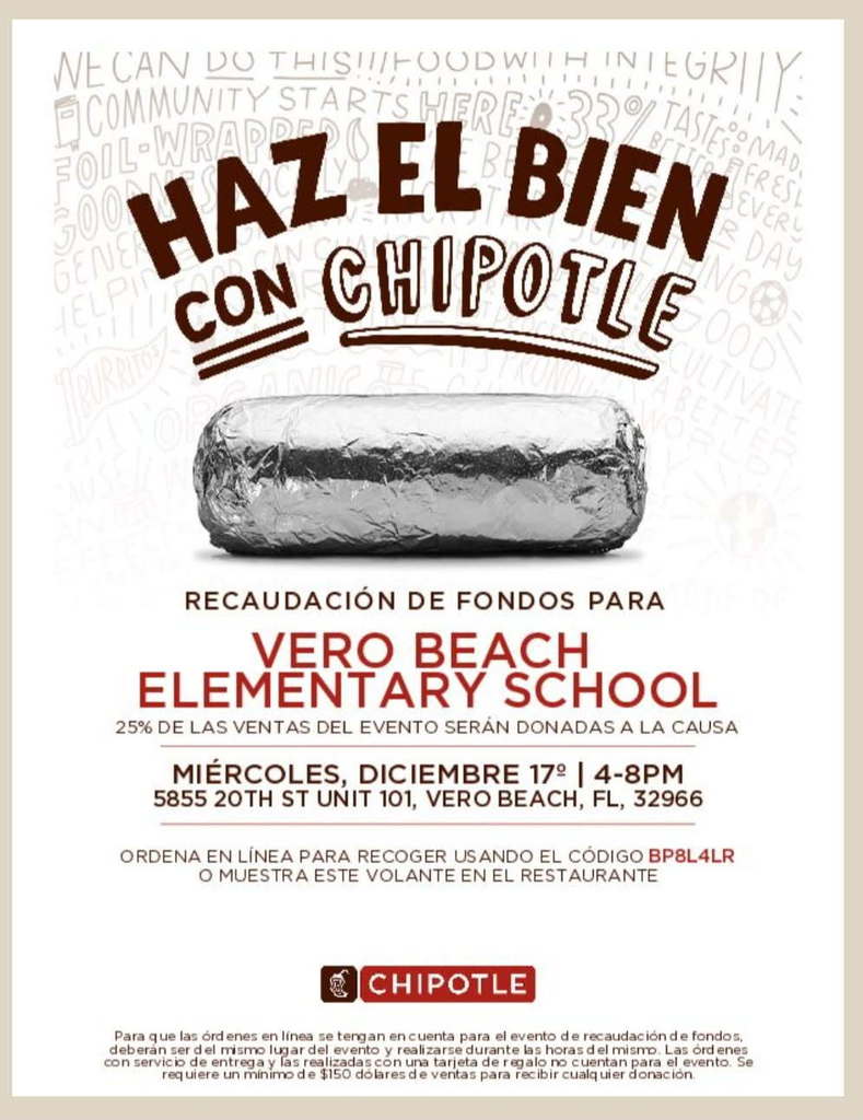 Chipotle Flyer - Spanish