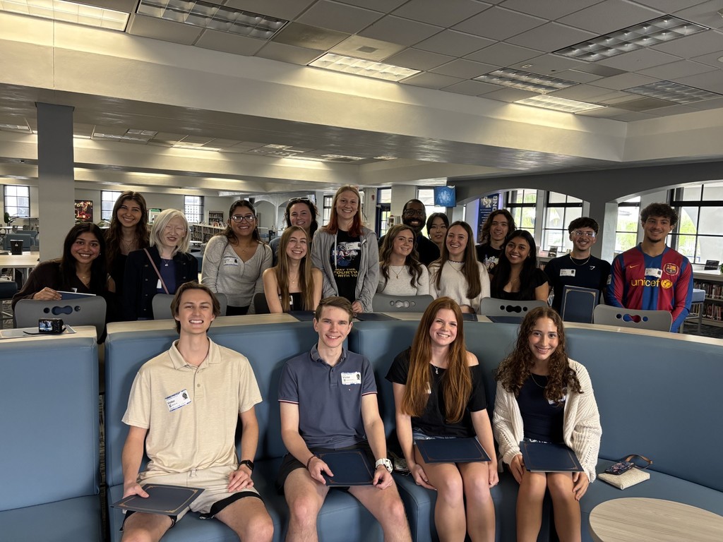 Previous IB Students home for a visit.