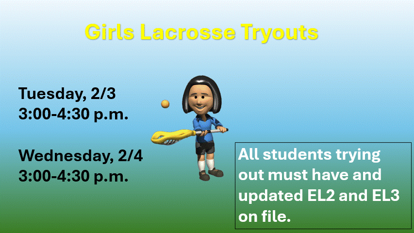 lacrosse tryout information