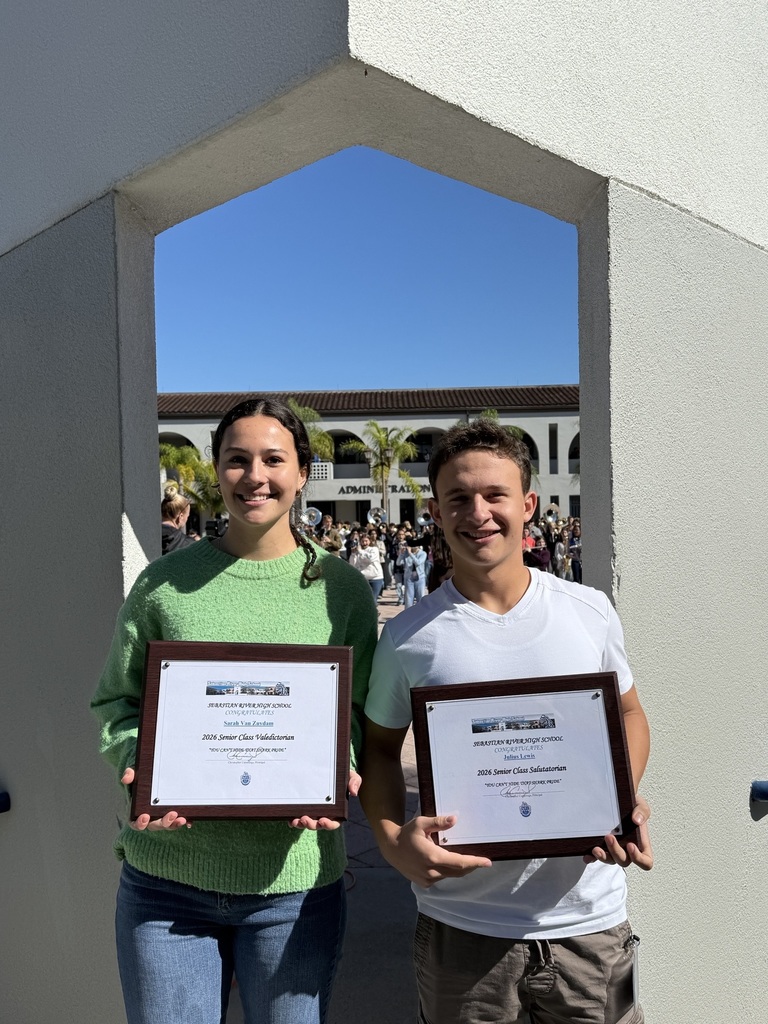 2026 Valedictorian and Salutatorian