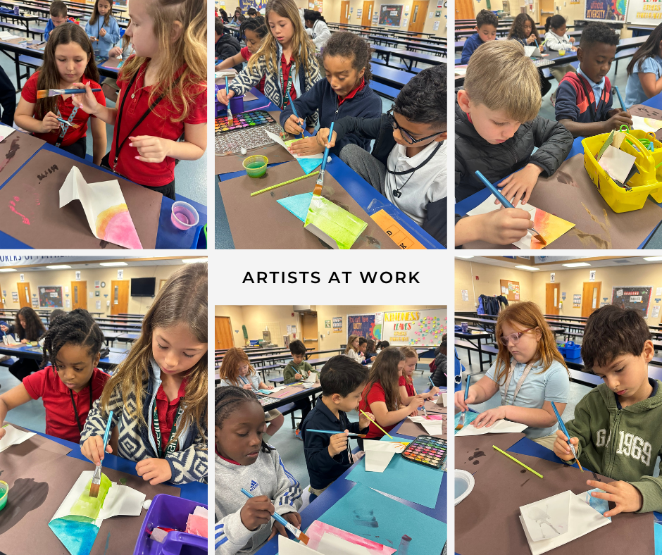 artists at work