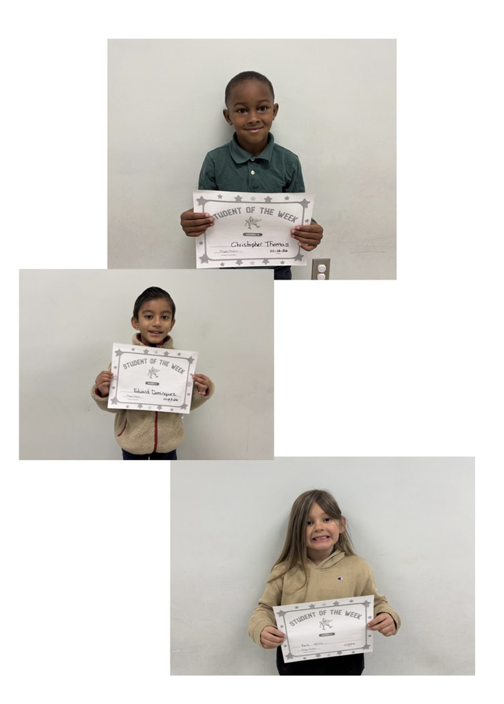 Students of the Week!
