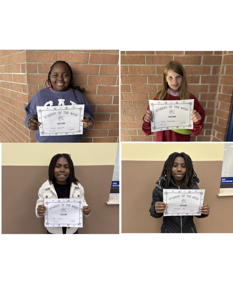 Students of the Week!