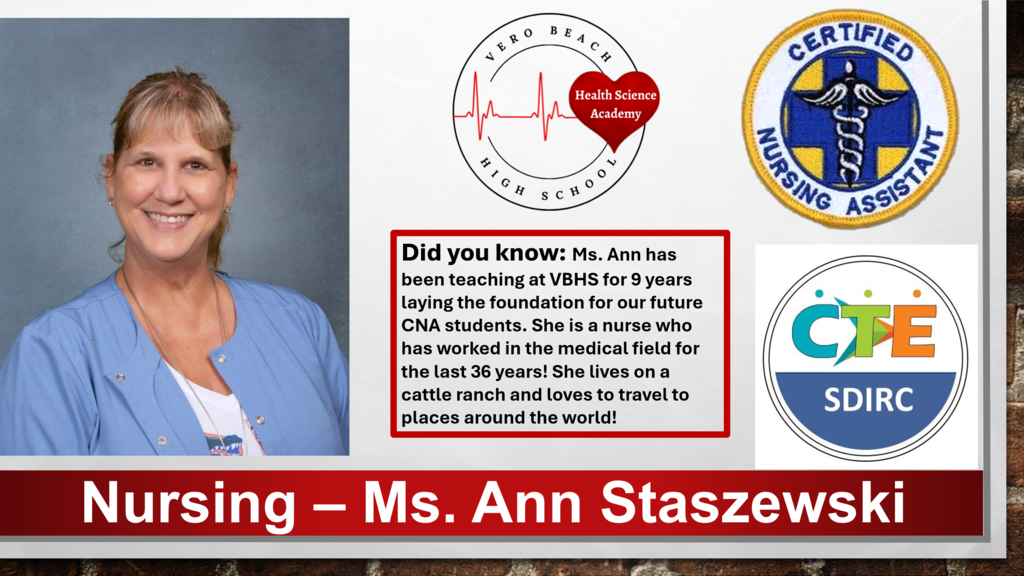 nursing-Ms. Ann Staszewski