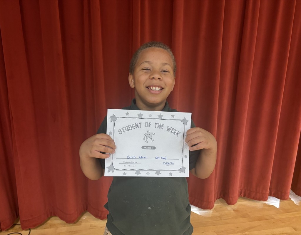 PBIS Student of the Week