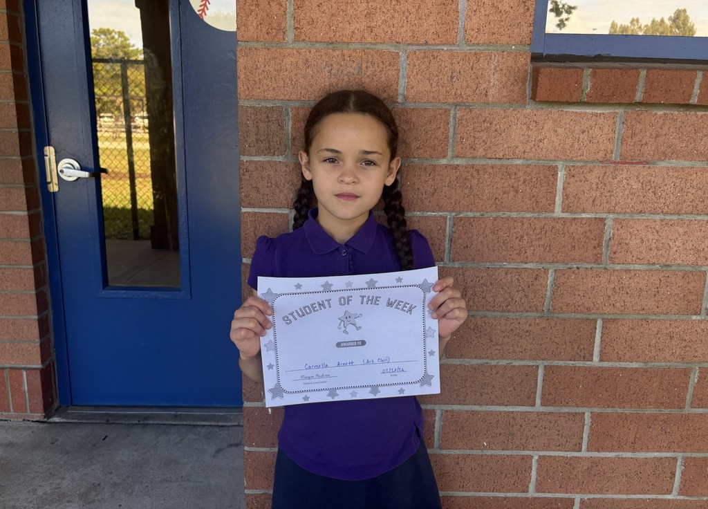 PBIS Student of the Week