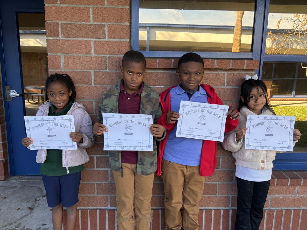 PBIS Student of the Week