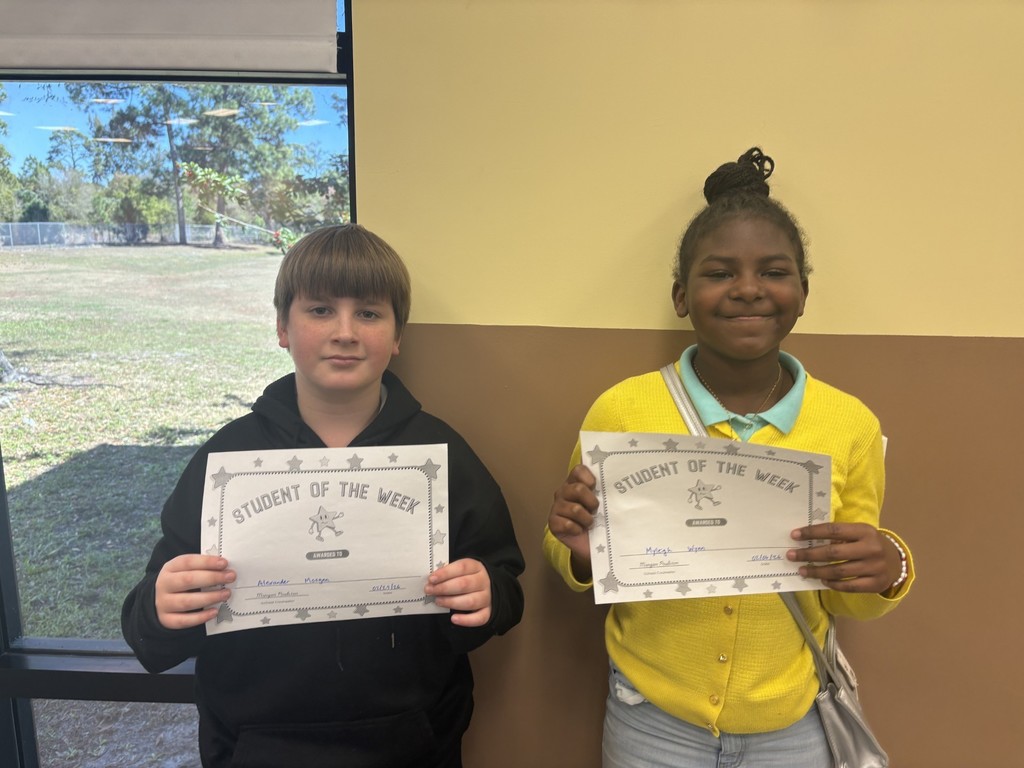 PBIS Student of the Week