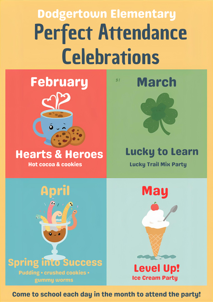 Perfect Attendance Celebrations