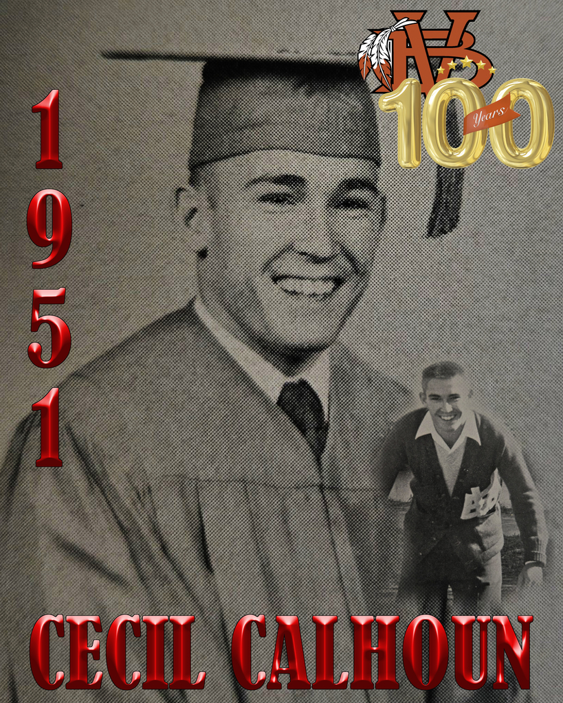 Cecil Calhoun, Class of 1951.