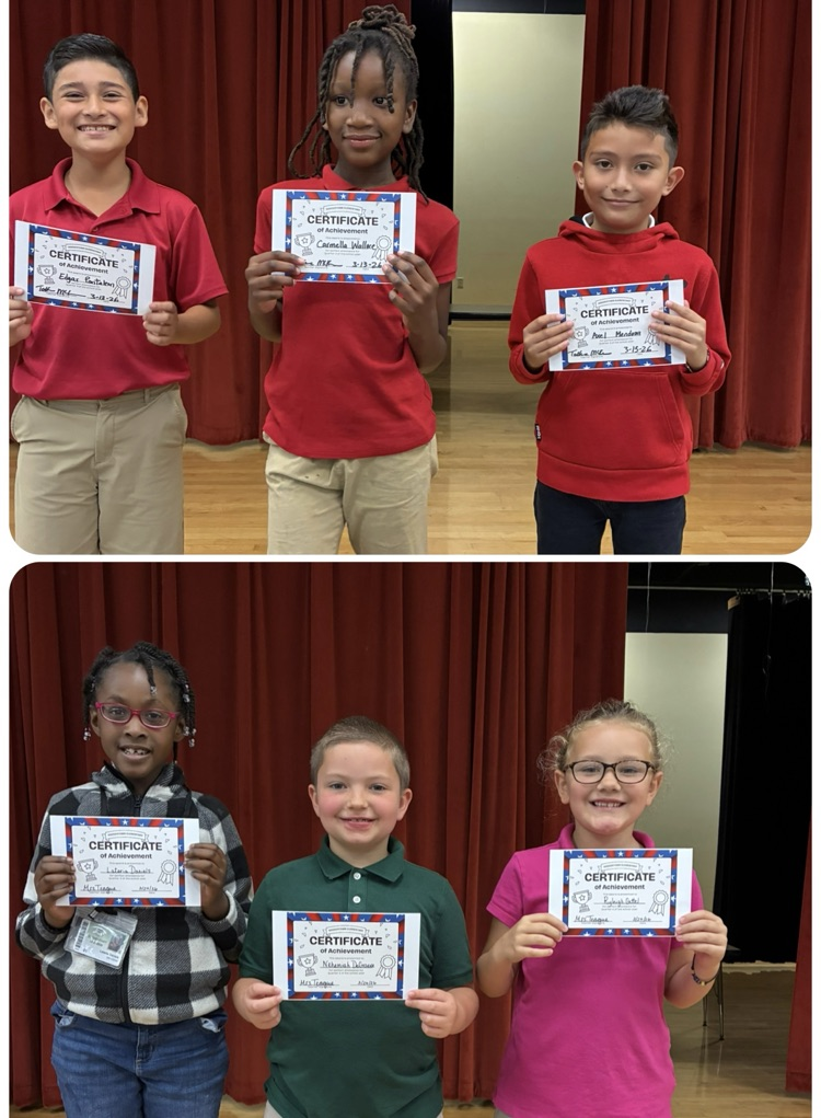 3rd Quarter Achievements