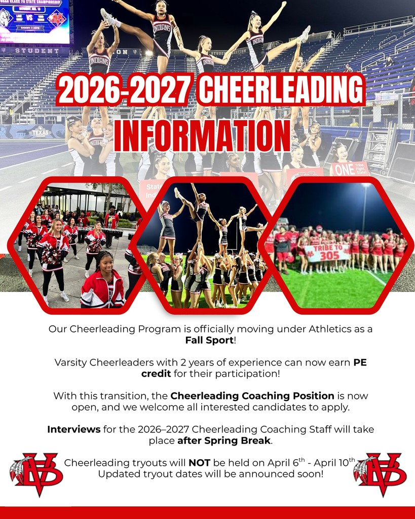 2026-2027 Cheerleading Information