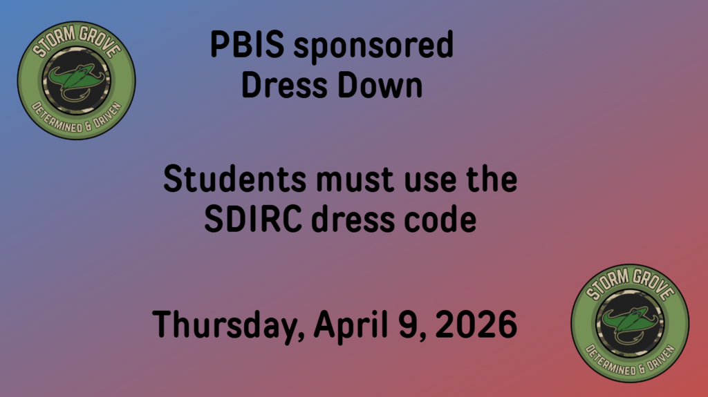 PBIS sponsored Dress Down