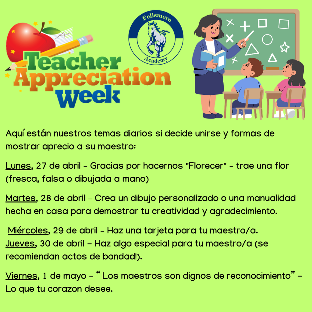 Teacher Appreciation