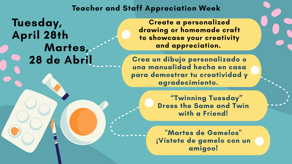 Teacher and Staff Appreciation Week
