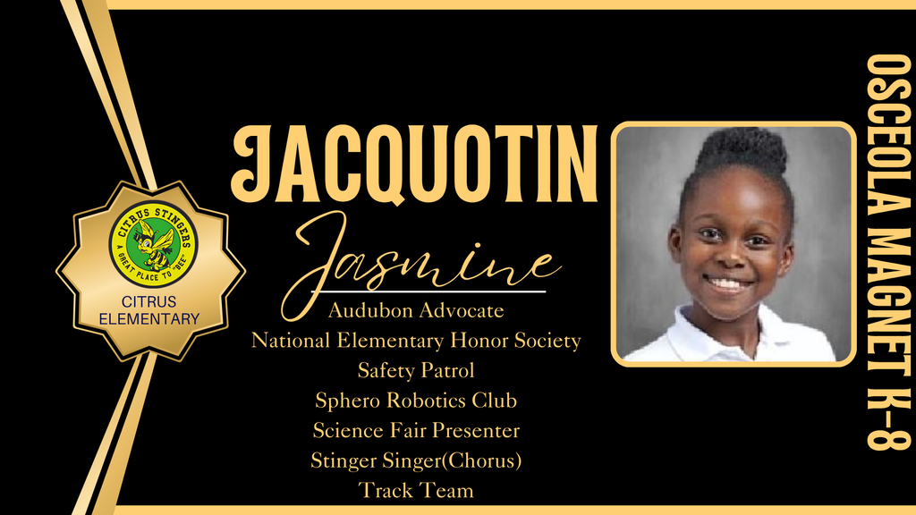 5th Grade Student Highlight