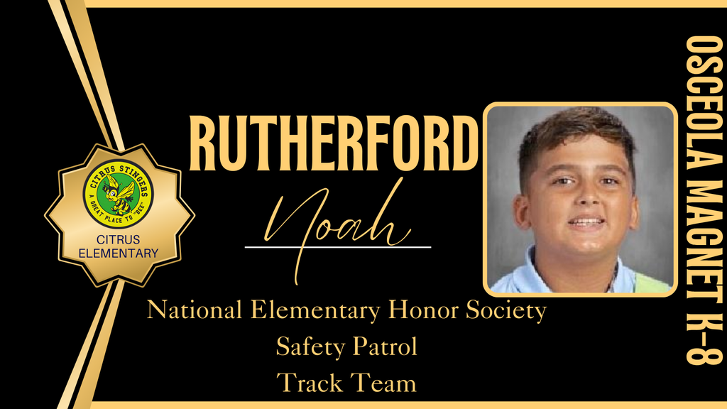 5th Grade Student Highlight