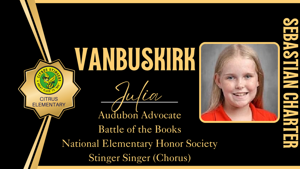5th Grade Student Highlight