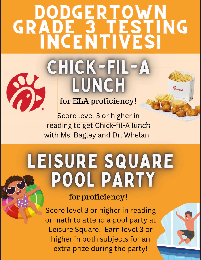 3rd Grade Incentives