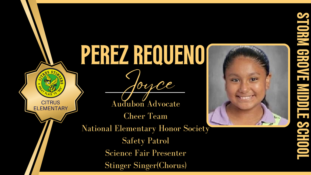 5th Grade Student Highlight