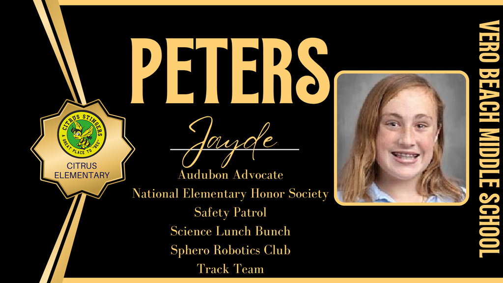 5th Grade Student Highlight