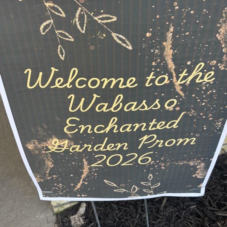 prom sign