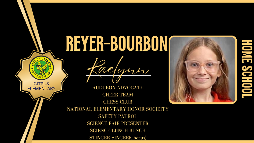 5th Grade Student Highlight