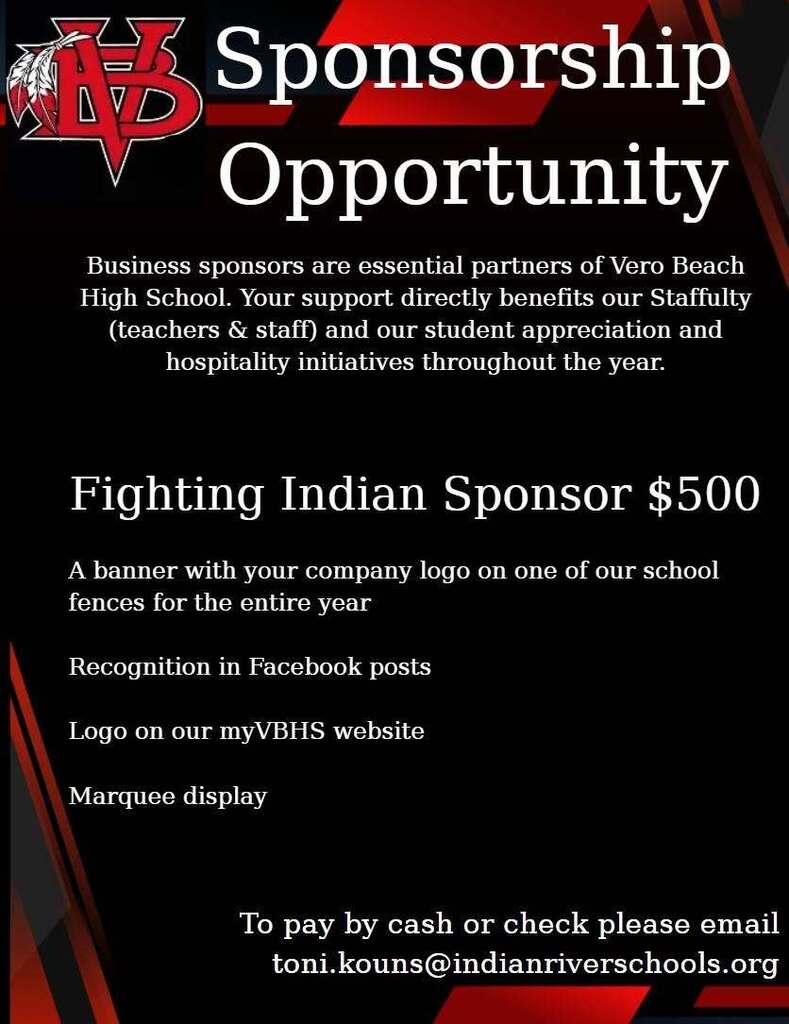 sponsorship opportunity