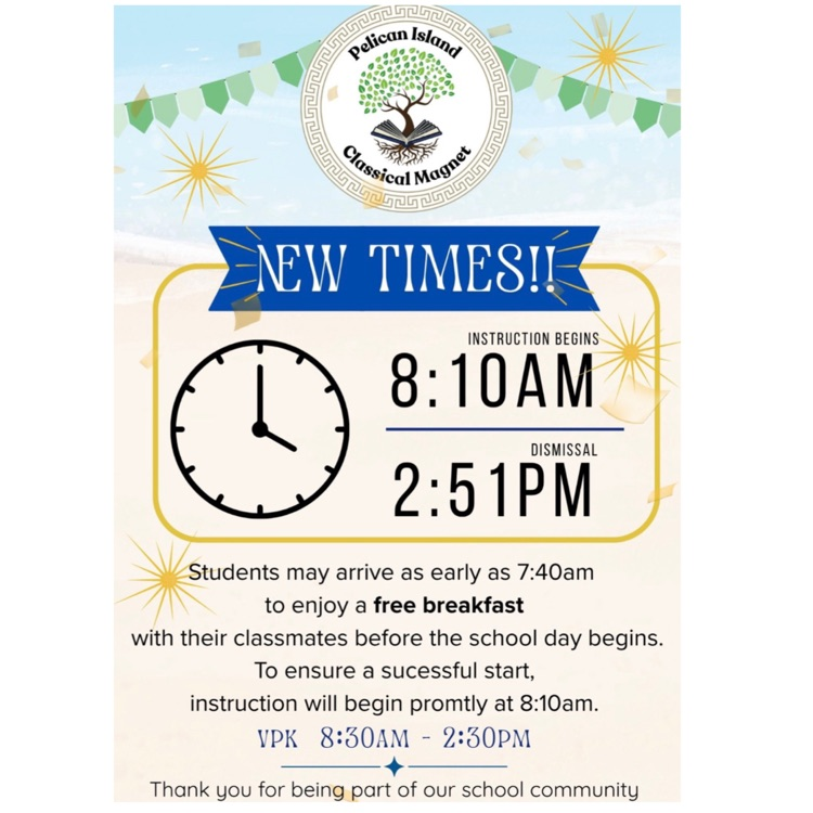 new start times