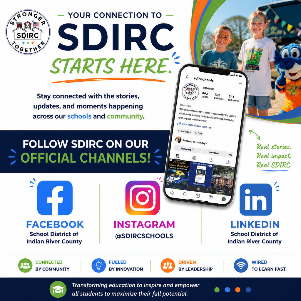 Get Connected to our SDIRC Socials