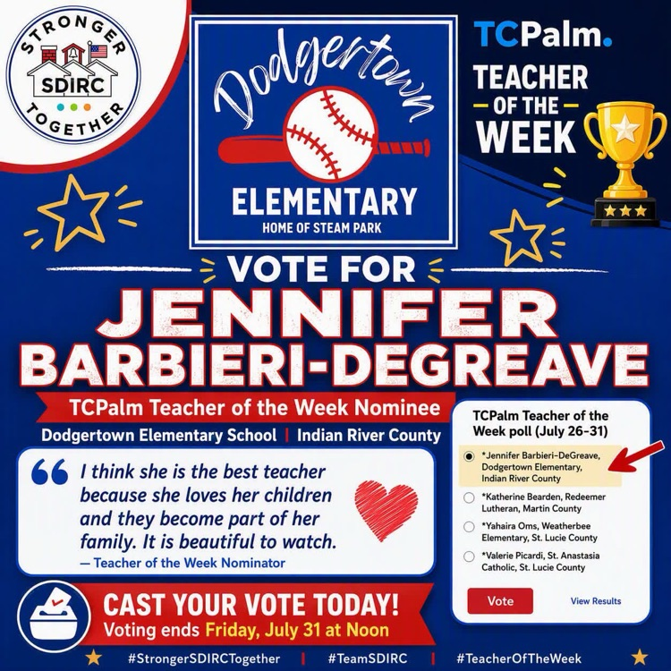 TC Palm Teacher of the Week